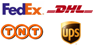 fedex, DHL, TNT, UPS